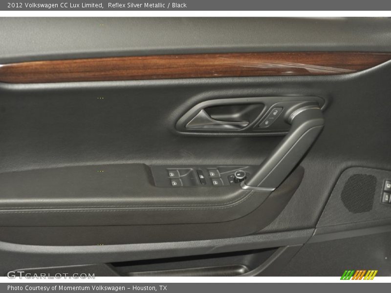 Reflex Silver Metallic / Black 2012 Volkswagen CC Lux Limited