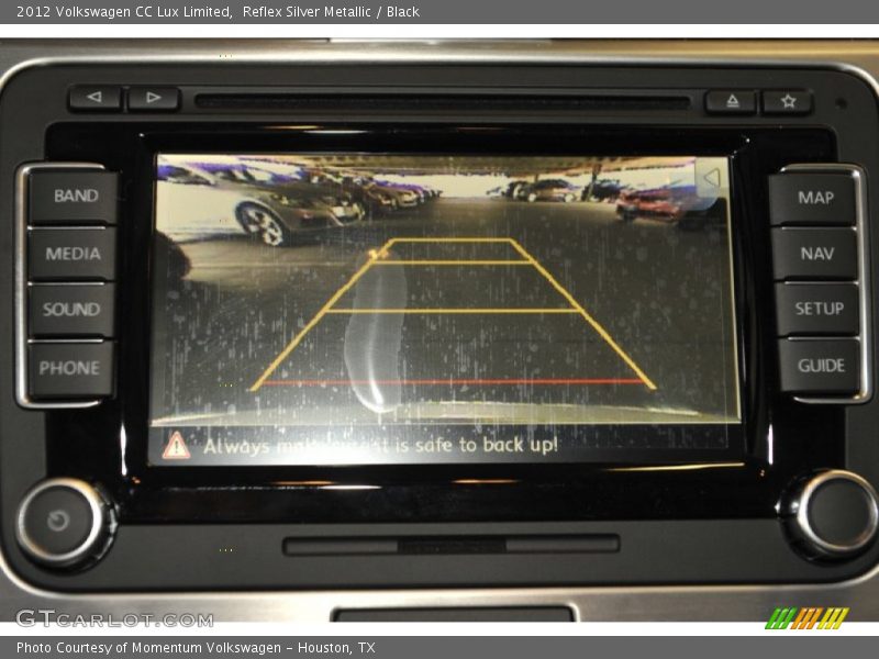 Reflex Silver Metallic / Black 2012 Volkswagen CC Lux Limited