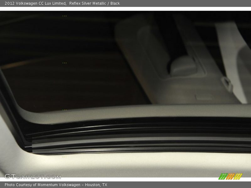 Reflex Silver Metallic / Black 2012 Volkswagen CC Lux Limited
