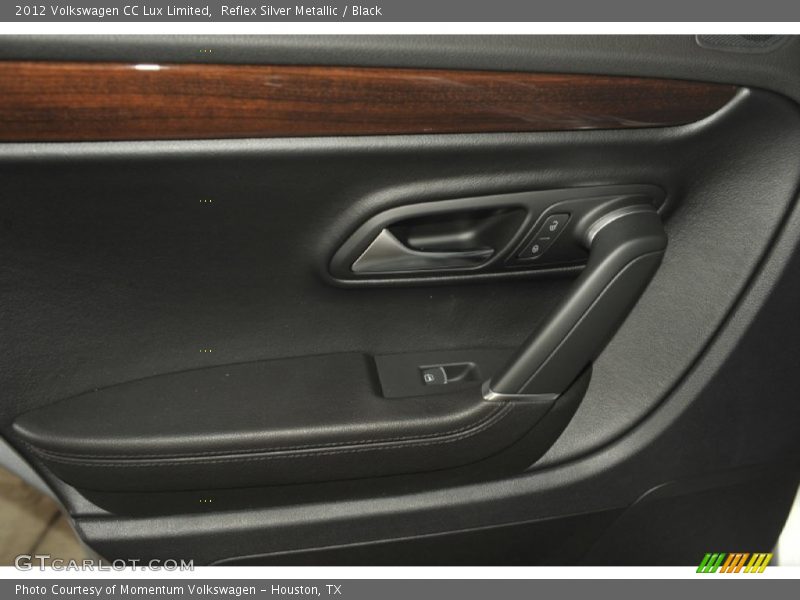 Reflex Silver Metallic / Black 2012 Volkswagen CC Lux Limited