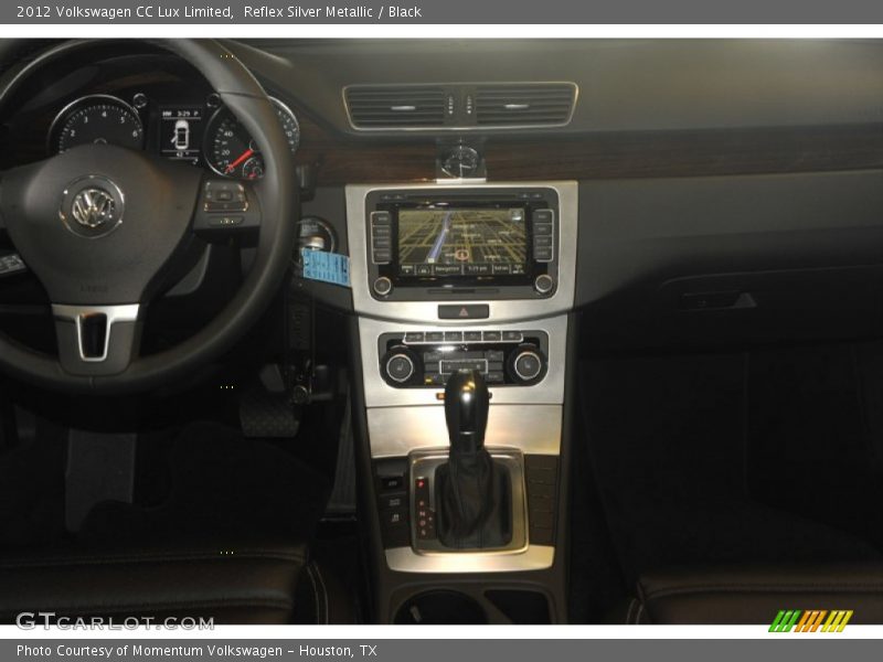 Reflex Silver Metallic / Black 2012 Volkswagen CC Lux Limited