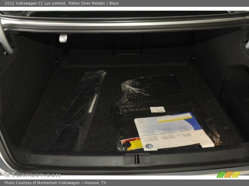 Reflex Silver Metallic / Black 2012 Volkswagen CC Lux Limited