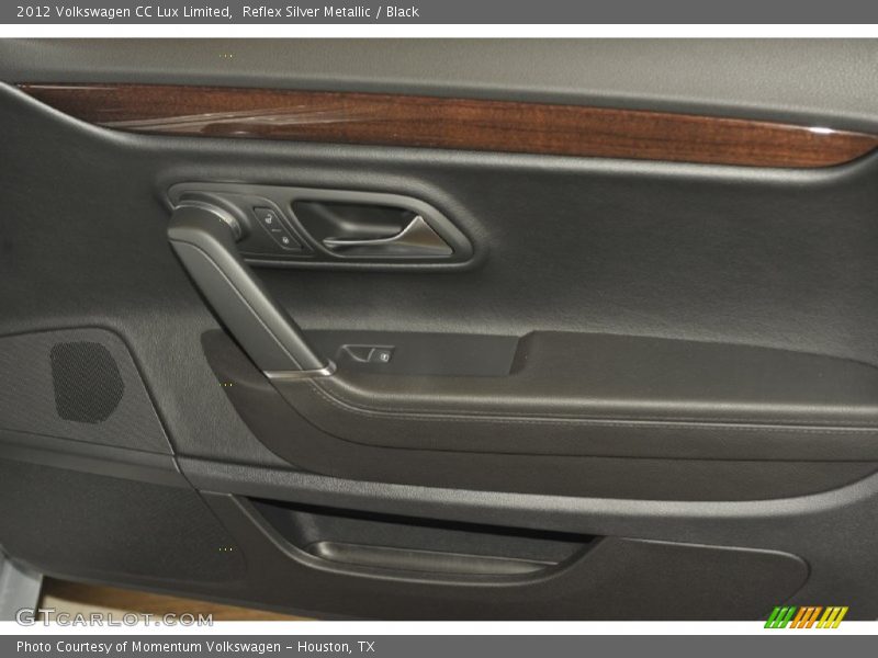 Reflex Silver Metallic / Black 2012 Volkswagen CC Lux Limited