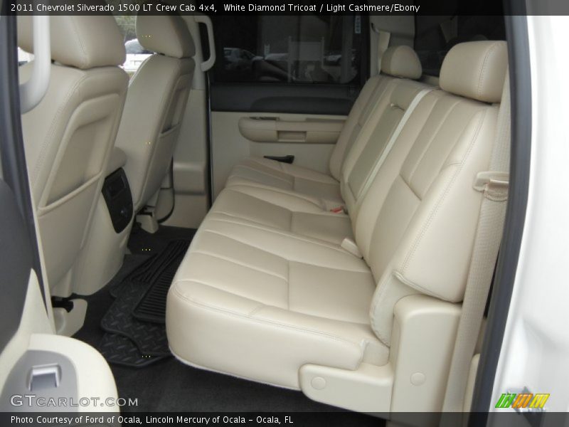 Rear Seat of 2011 Silverado 1500 LT Crew Cab 4x4