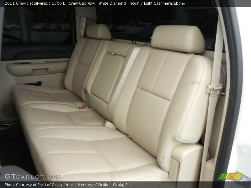 Rear Seat of 2011 Silverado 1500 LT Crew Cab 4x4