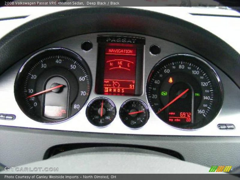 Deep Black / Black 2008 Volkswagen Passat VR6 4Motion Sedan