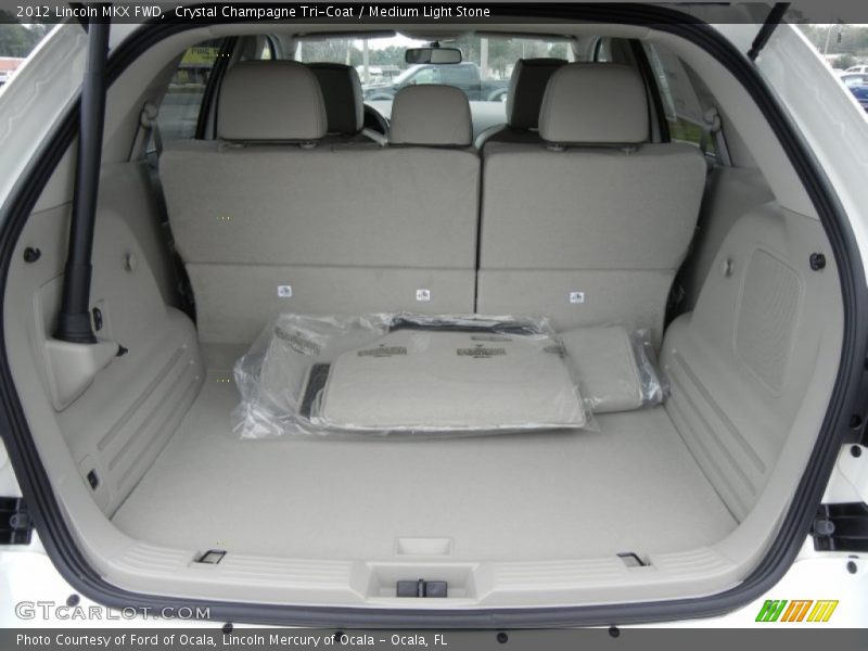 Crystal Champagne Tri-Coat / Medium Light Stone 2012 Lincoln MKX FWD