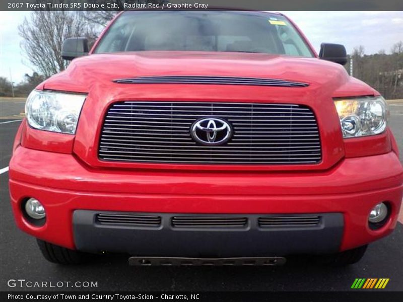 Radiant Red / Graphite Gray 2007 Toyota Tundra SR5 Double Cab
