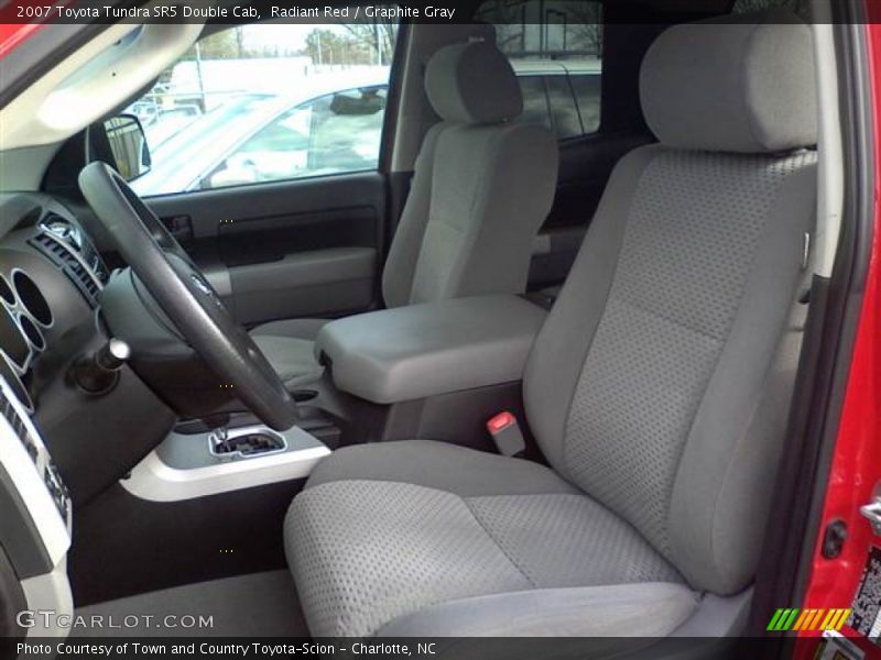 Radiant Red / Graphite Gray 2007 Toyota Tundra SR5 Double Cab