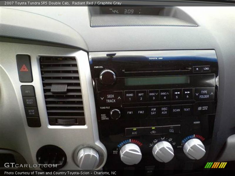 Radiant Red / Graphite Gray 2007 Toyota Tundra SR5 Double Cab