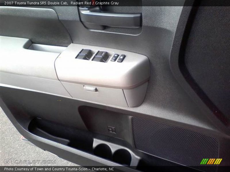 Radiant Red / Graphite Gray 2007 Toyota Tundra SR5 Double Cab