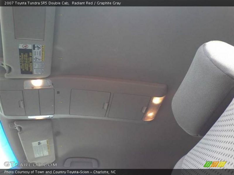 Radiant Red / Graphite Gray 2007 Toyota Tundra SR5 Double Cab