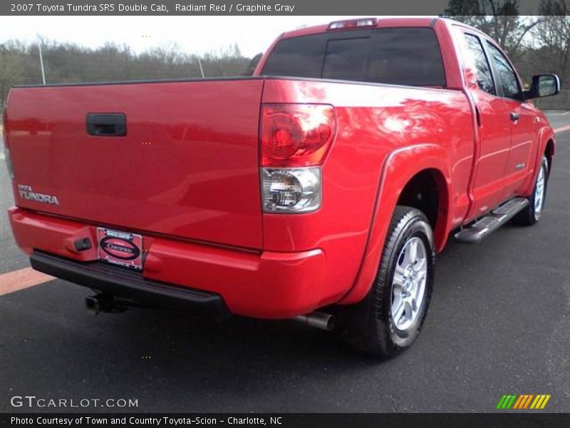 Radiant Red / Graphite Gray 2007 Toyota Tundra SR5 Double Cab