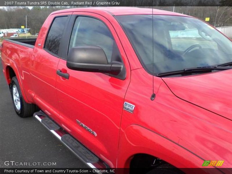 Radiant Red / Graphite Gray 2007 Toyota Tundra SR5 Double Cab