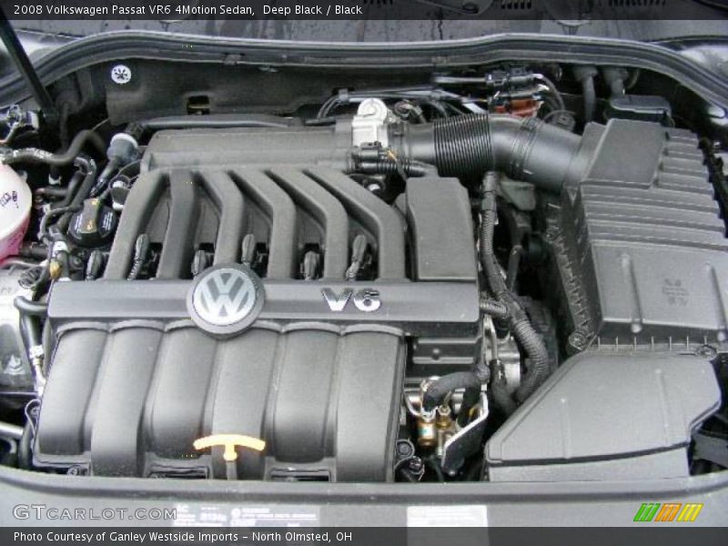 Deep Black / Black 2008 Volkswagen Passat VR6 4Motion Sedan
