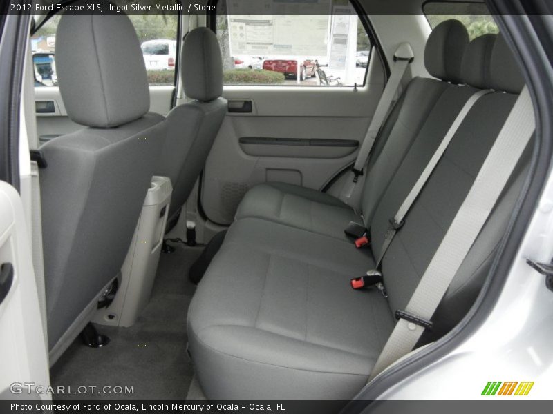 Ingot Silver Metallic / Stone 2012 Ford Escape XLS