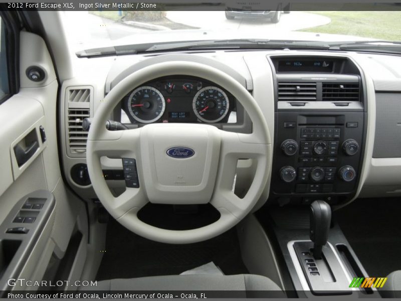 Ingot Silver Metallic / Stone 2012 Ford Escape XLS