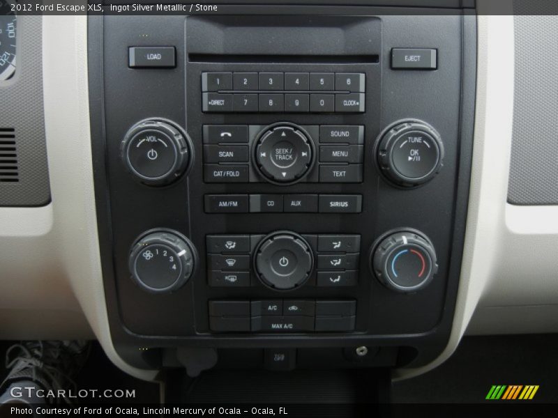 Ingot Silver Metallic / Stone 2012 Ford Escape XLS