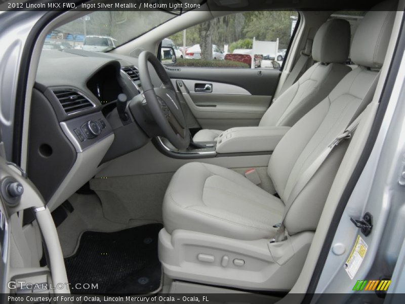 Ingot Silver Metallic / Medium Light Stone 2012 Lincoln MKX FWD