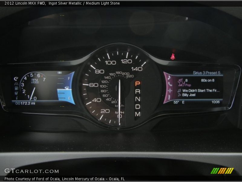 Ingot Silver Metallic / Medium Light Stone 2012 Lincoln MKX FWD