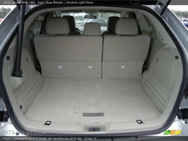 Ingot Silver Metallic / Medium Light Stone 2012 Lincoln MKX FWD