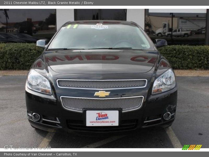 Black Granite Metallic / Ebony 2011 Chevrolet Malibu LTZ