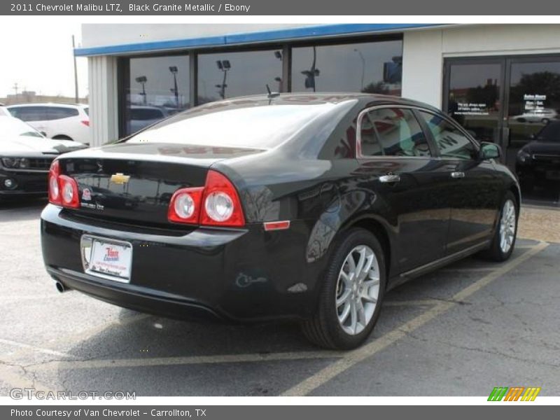 Black Granite Metallic / Ebony 2011 Chevrolet Malibu LTZ