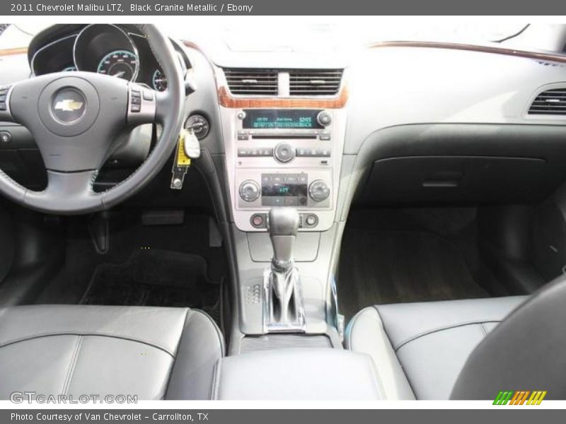 Black Granite Metallic / Ebony 2011 Chevrolet Malibu LTZ