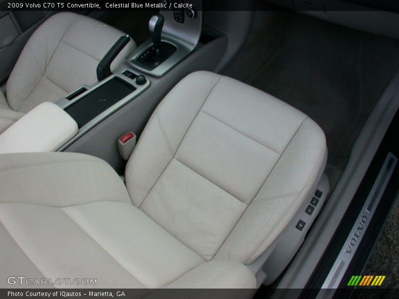 Celestial Blue Metallic / Calcite 2009 Volvo C70 T5 Convertible