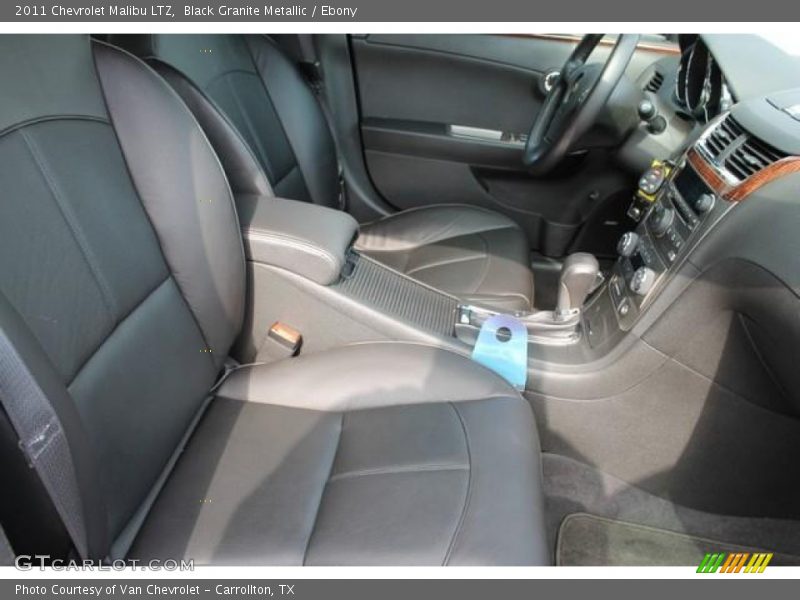 Black Granite Metallic / Ebony 2011 Chevrolet Malibu LTZ