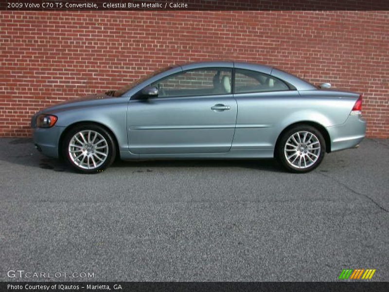  2009 C70 T5 Convertible Celestial Blue Metallic