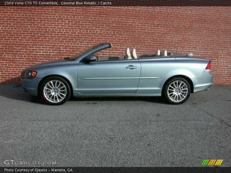  2009 C70 T5 Convertible Celestial Blue Metallic