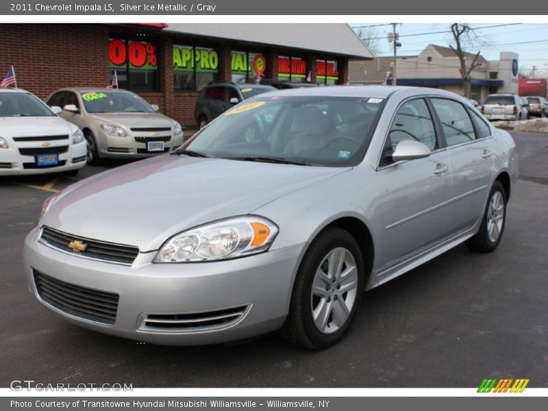 Silver Ice Metallic / Gray 2011 Chevrolet Impala LS