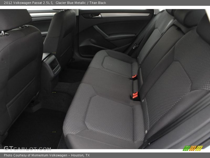 Glacier Blue Metallic / Titan Black 2012 Volkswagen Passat 2.5L S