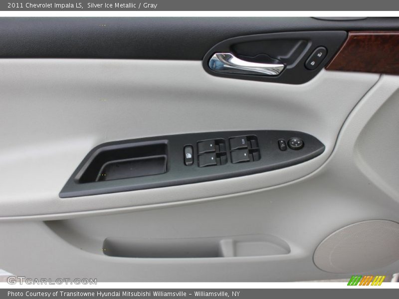 Silver Ice Metallic / Gray 2011 Chevrolet Impala LS