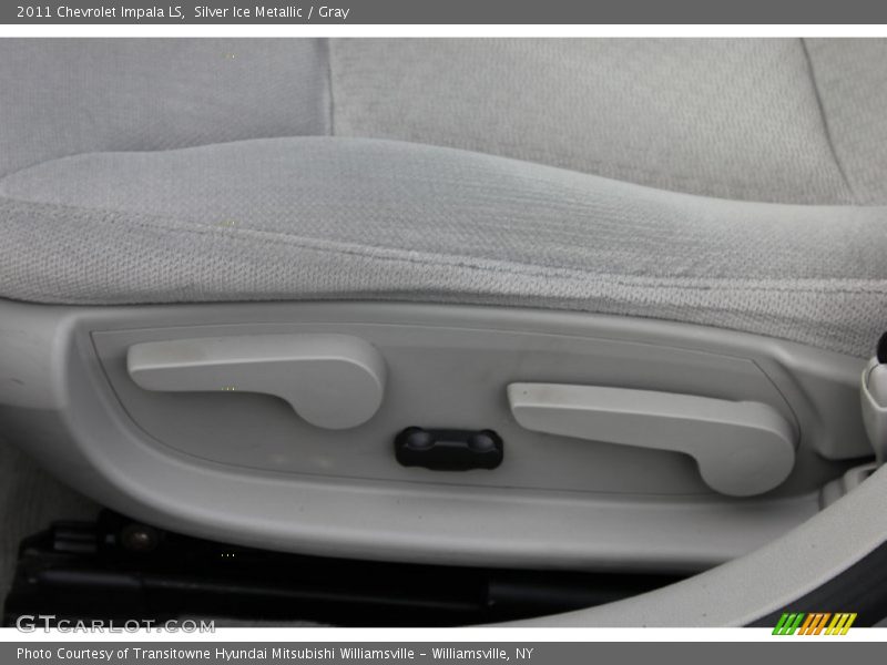 Silver Ice Metallic / Gray 2011 Chevrolet Impala LS