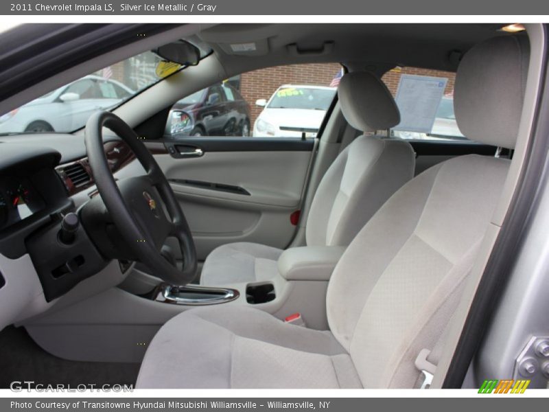 Silver Ice Metallic / Gray 2011 Chevrolet Impala LS