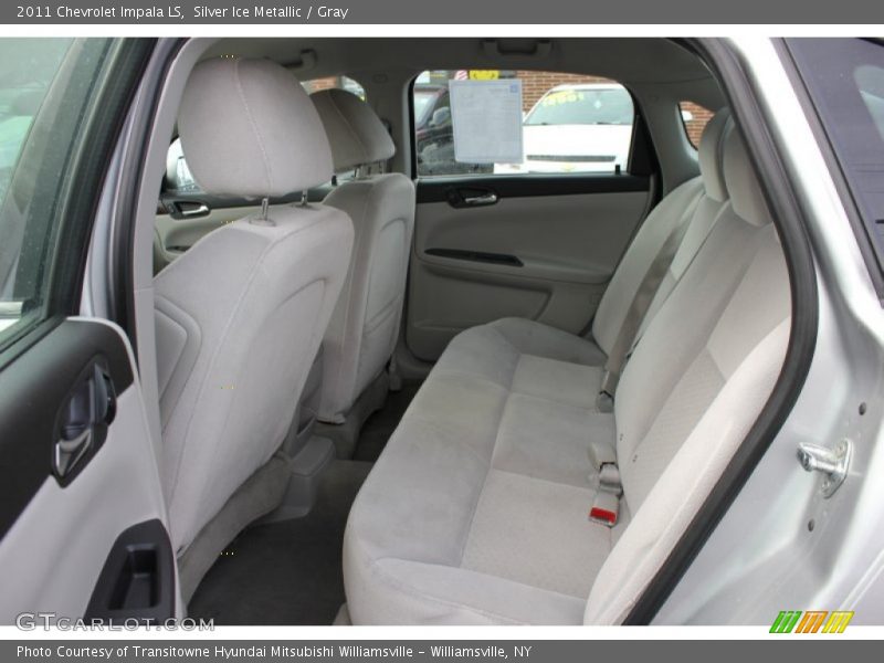 Silver Ice Metallic / Gray 2011 Chevrolet Impala LS