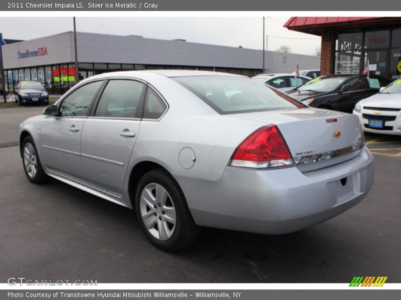 Silver Ice Metallic / Gray 2011 Chevrolet Impala LS