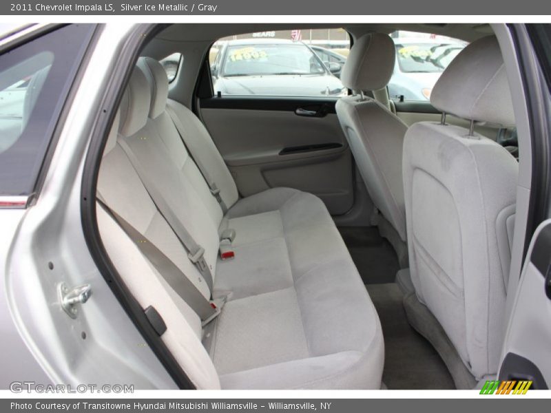 Silver Ice Metallic / Gray 2011 Chevrolet Impala LS