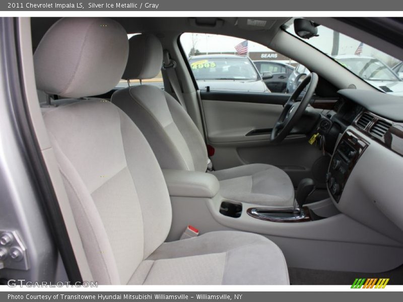Silver Ice Metallic / Gray 2011 Chevrolet Impala LS