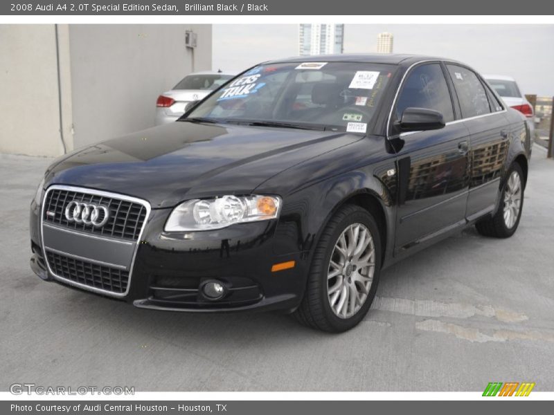 Brilliant Black / Black 2008 Audi A4 2.0T Special Edition Sedan