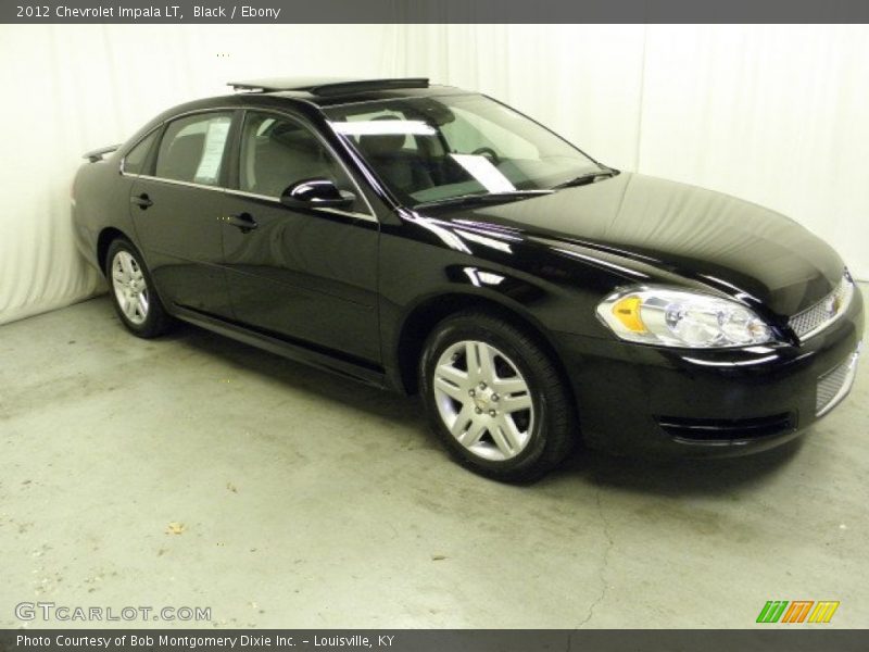Black / Ebony 2012 Chevrolet Impala LT