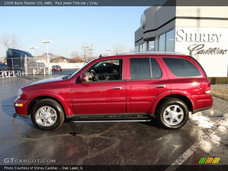 Red Jewel Tintcoat / Gray 2006 Buick Rainier CXL AWD