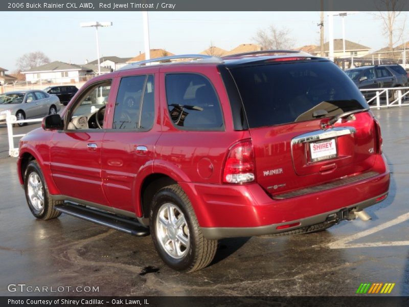 Red Jewel Tintcoat / Gray 2006 Buick Rainier CXL AWD