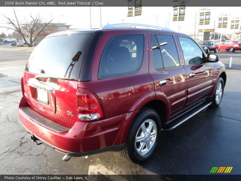 Red Jewel Tintcoat / Gray 2006 Buick Rainier CXL AWD