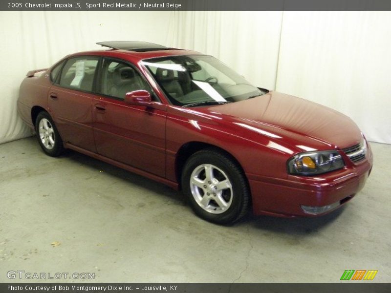 Sport Red Metallic / Neutral Beige 2005 Chevrolet Impala LS