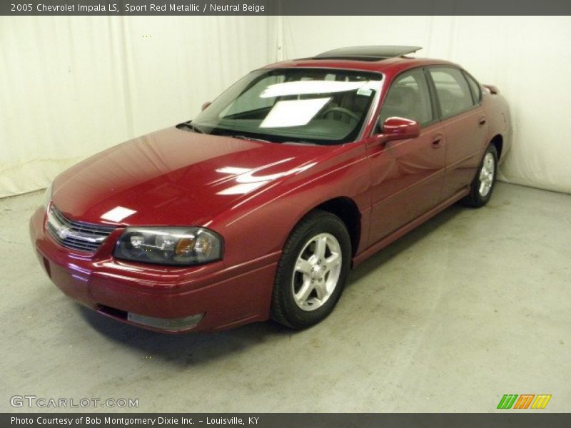 Sport Red Metallic / Neutral Beige 2005 Chevrolet Impala LS