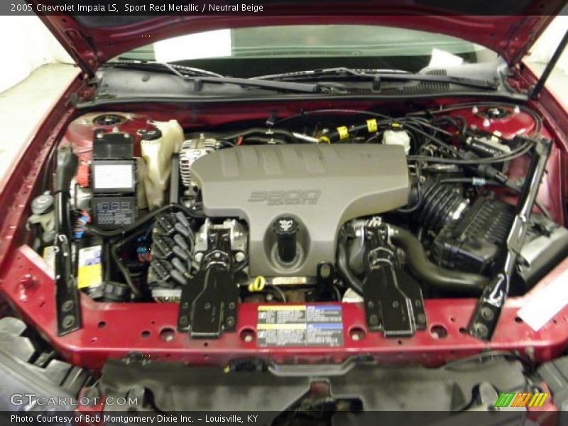 Sport Red Metallic / Neutral Beige 2005 Chevrolet Impala LS