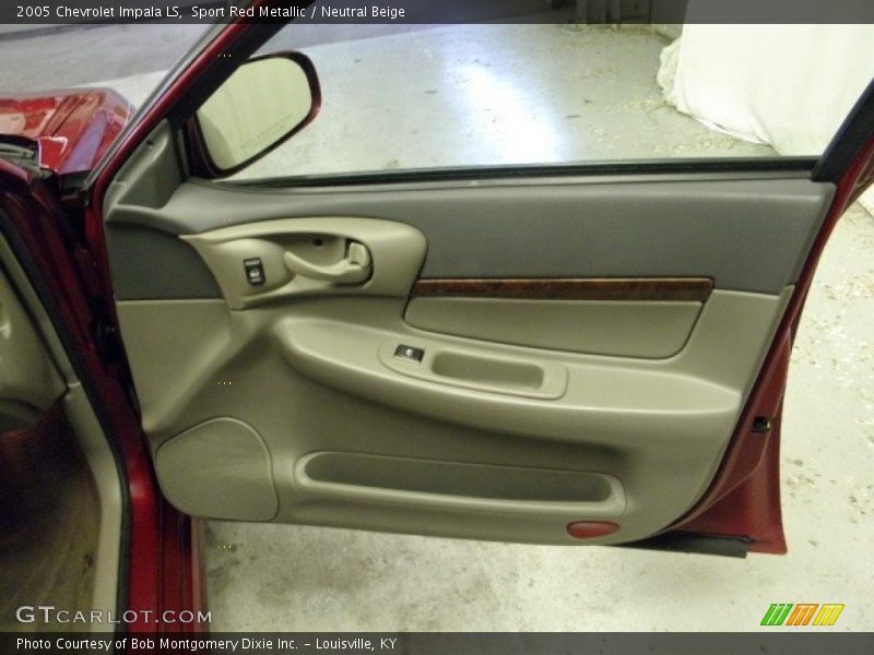 Sport Red Metallic / Neutral Beige 2005 Chevrolet Impala LS